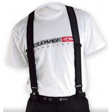 Clover Suspenders (svart) MC Bukseseler
