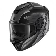 Shark Spartan GT Elgen (Matt Sort/Grå)