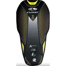 Clover Back Pro 5 Ins. CE Lev. 2 (svart/gul) MC Ryggskinne Innlegg