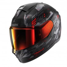 Shark Ridill 2 (Molokai Grey/Red) MC Hjelm