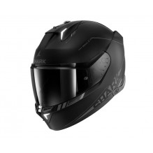 Shark Skwal i3 (Matt Svart) MC Hjelm m. integrert bremselys